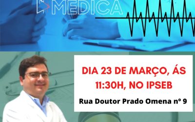 IPSEB receberá em sua sede o Dr. Eberson da Perícia Médica no dia 23 de março de 2023, ás 11:30h.